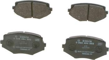 BOSCH 0 986 494 080 - Brake Pad Set, disc brake autospares.lv