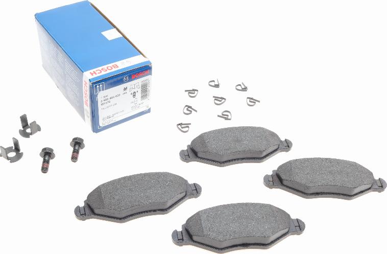 BOSCH 0 986 494 039 - Brake Pad Set, disc brake autospares.lv