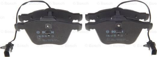 BOSCH 0 986 494 035 - Brake Pad Set, disc brake autospares.lv