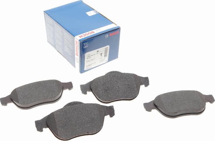 BOSCH 0 986 494 033 - Brake Pad Set, disc brake autospares.lv