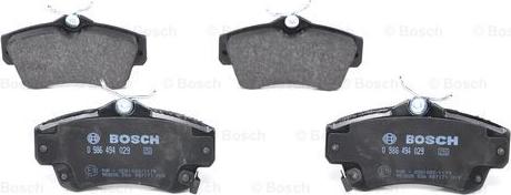 BOSCH 0 986 494 029 - Brake Pad Set, disc brake autospares.lv