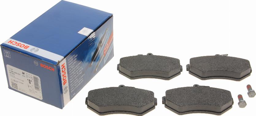 BOSCH 0 986 494 021 - Brake Pad Set, disc brake autospares.lv