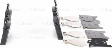 BOSCH 0 986 494 022 - Brake Pad Set, disc brake autospares.lv