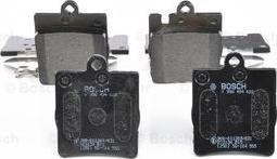 BOSCH 0 986 494 022 - Brake Pad Set, disc brake autospares.lv