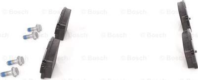 BOSCH 0 986 494 076 - Brake Pad Set, disc brake autospares.lv