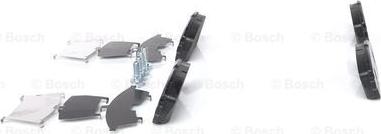 BOSCH 0 986 494 195 - Brake Pad Set, disc brake autospares.lv