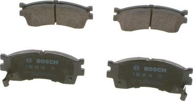 BOSCH 0 986 494 146 - Brake Pad Set, disc brake autospares.lv