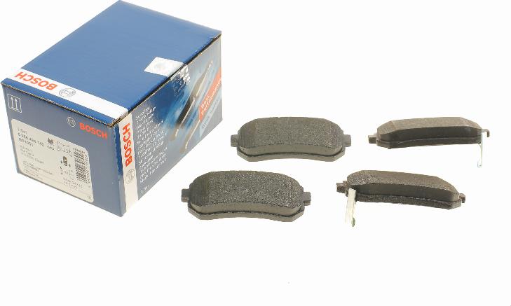 BOSCH 0 986 494 140 - Brake Pad Set, disc brake autospares.lv