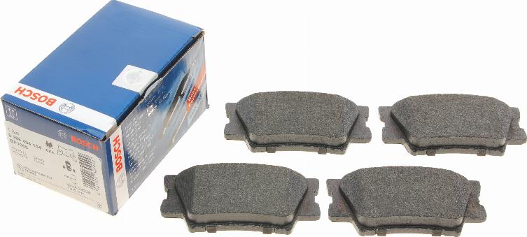 BOSCH 0 986 494 154 - Brake Pad Set, disc brake autospares.lv