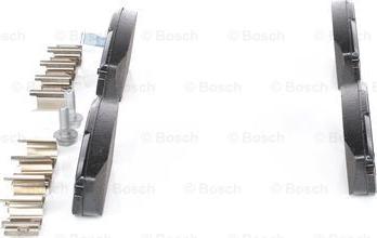 BOSCH 0 986 494 157 - Brake Pad Set, disc brake autospares.lv