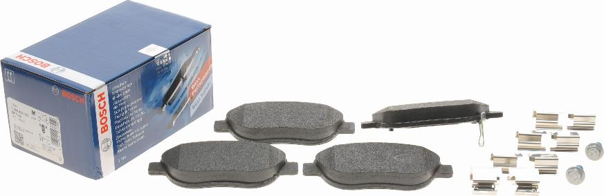 BOSCH 0 986 494 157 - Brake Pad Set, disc brake autospares.lv