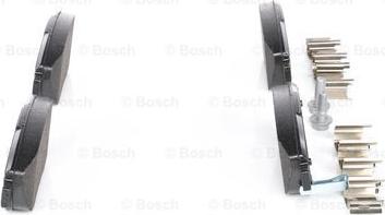 BOSCH 0 986 494 157 - Brake Pad Set, disc brake autospares.lv