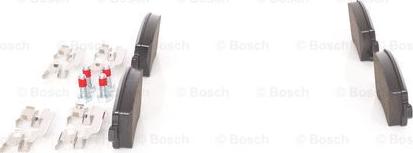 BOSCH 0 986 494 160 - Brake Pad Set, disc brake autospares.lv