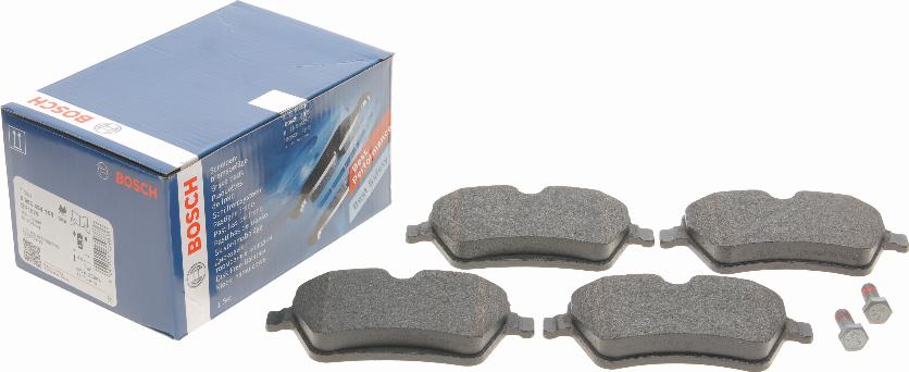 BOSCH 0 986 494 168 - Brake Pad Set, disc brake autospares.lv