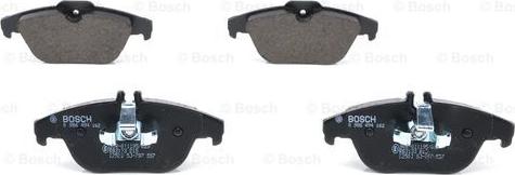 BOSCH 0 986 494 162 - Brake Pad Set, disc brake autospares.lv