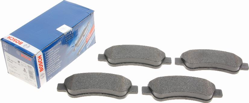 BOSCH 0 986 494 110 - Brake Pad Set, disc brake autospares.lv