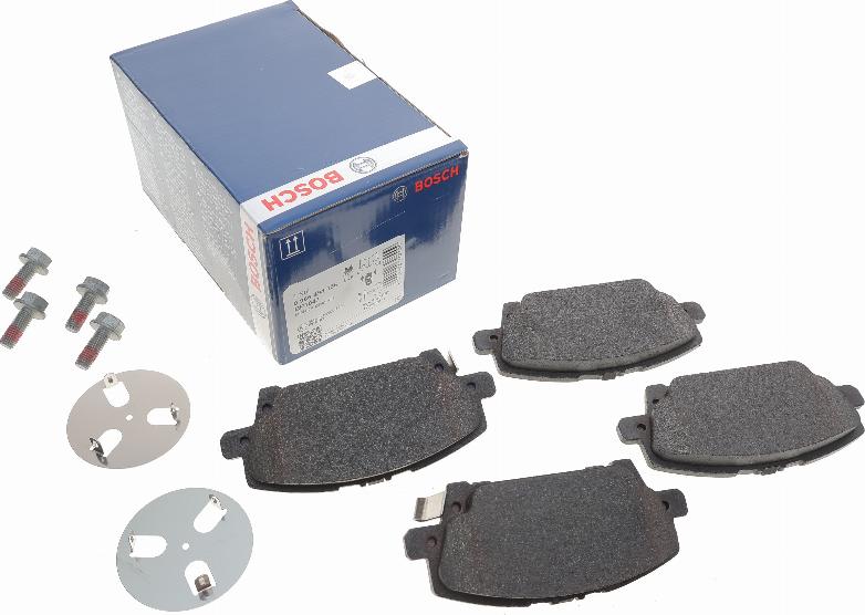 BOSCH 0 986 494 136 - Brake Pad Set, disc brake autospares.lv