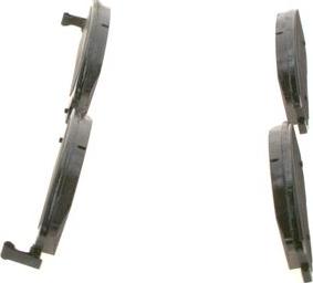 BOSCH 0 986 494 138 - Brake Pad Set, disc brake autospares.lv