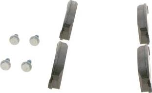 BOSCH 0 986 494 124 - Brake Pad Set, disc brake autospares.lv