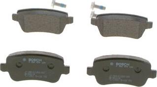 BOSCH 0 986 494 124 - Brake Pad Set, disc brake autospares.lv