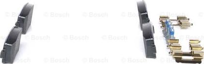 BOSCH 0 986 494 125 - Brake Pad Set, disc brake autospares.lv