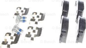 BOSCH 0 986 494 126 - Brake Pad Set, disc brake autospares.lv