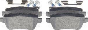 BOSCH 0 986 494 126 - Brake Pad Set, disc brake autospares.lv