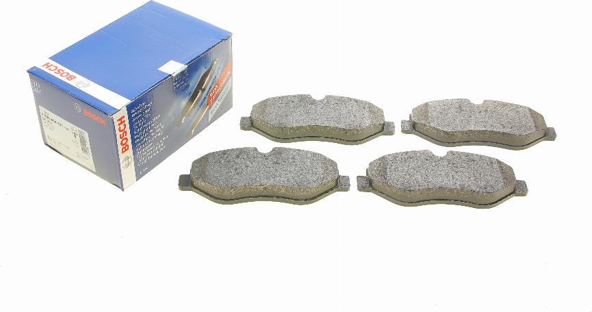 BOSCH 0 986 494 121 - Brake Pad Set, disc brake autospares.lv