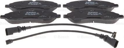 BOSCH 0 986 494 845 - Brake Pad Set, disc brake autospares.lv