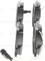 BOSCH 0 986 494 851 - Brake Pad Set, disc brake autospares.lv