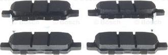 BOSCH 0 986 494 857 - Brake Pad Set, disc brake autospares.lv