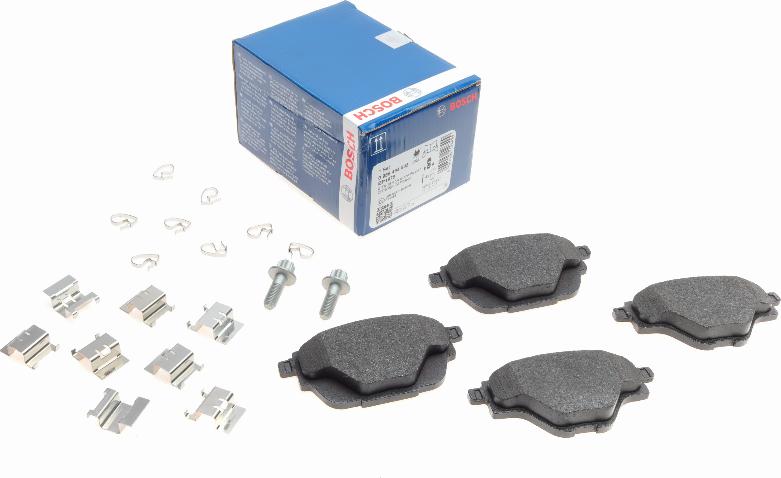 BOSCH 0 986 494 805 - Brake Pad Set, disc brake autospares.lv