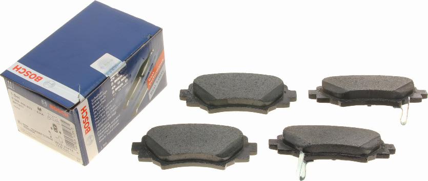 BOSCH 0 986 494 803 - Brake Pad Set, disc brake autospares.lv