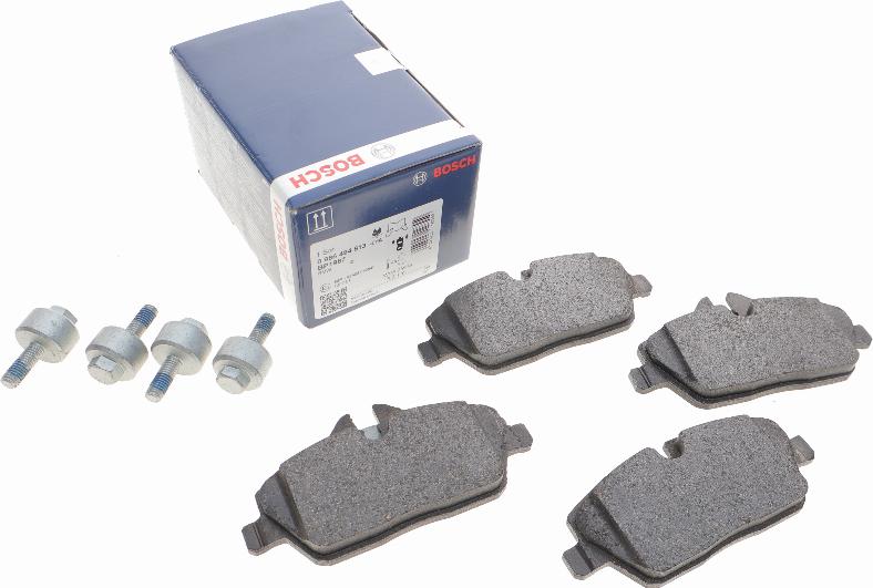 BOSCH 0 986 494 813 - Brake Pad Set, disc brake autospares.lv