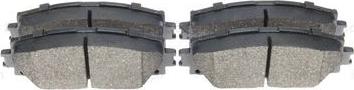 BOSCH 0 986 494 886 - Brake Pad Set, disc brake autospares.lv