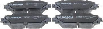 BOSCH 0 986 494 886 - Brake Pad Set, disc brake autospares.lv