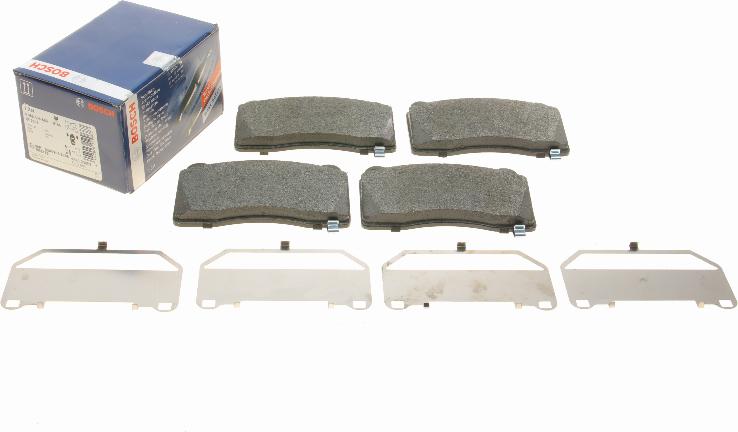 BOSCH 0 986 494 880 - Brake Pad Set, disc brake autospares.lv