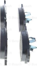 BOSCH 0 986 494 823 - Brake Pad Set, disc brake autospares.lv