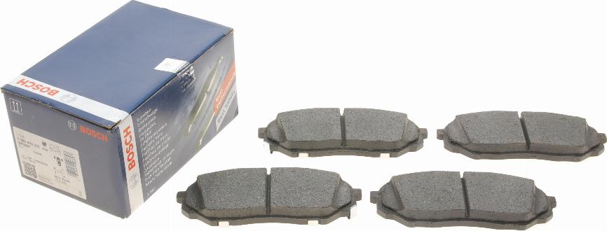 BOSCH 0 986 494 827 - Brake Pad Set, disc brake autospares.lv