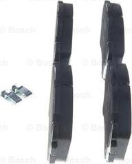 BOSCH 0 986 494 879 - Brake Pad Set, disc brake autospares.lv