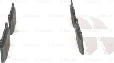 BOSCH 0 986 494 395 - Brake Pad Set, disc brake autospares.lv