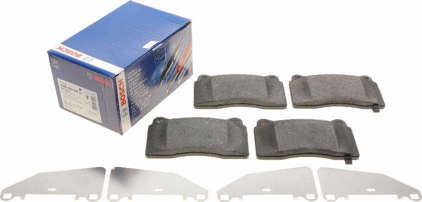 BOSCH 0 986 494 395 - Brake Pad Set, disc brake autospares.lv