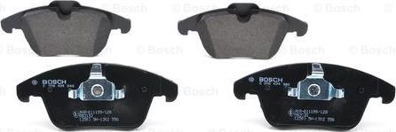 BOSCH 0 986 494 342 - Brake Pad Set, disc brake autospares.lv