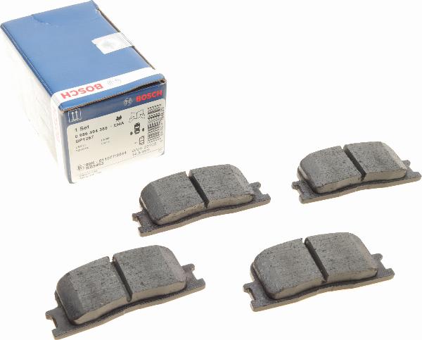 BOSCH 0 986 494 359 - Brake Pad Set, disc brake autospares.lv