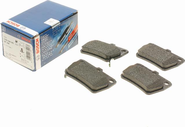 BOSCH 0 986 494 350 - Brake Pad Set, disc brake autospares.lv