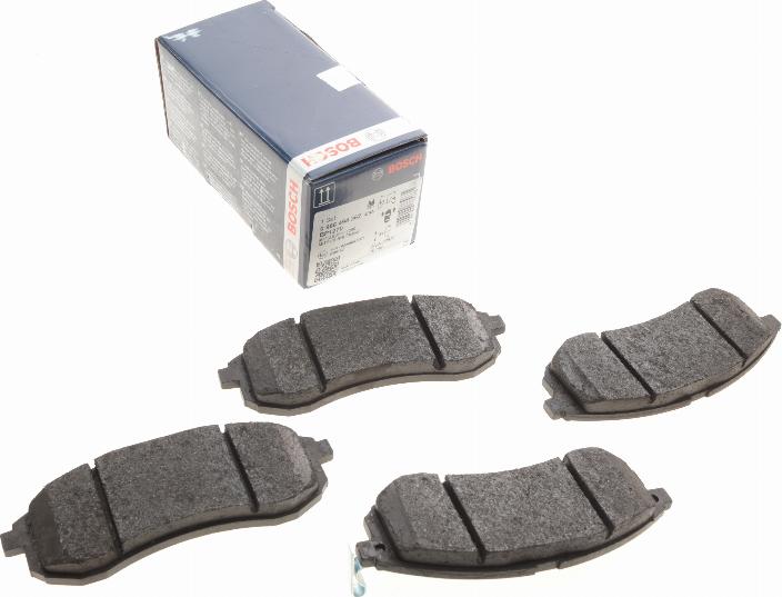 BOSCH 0 986 494 362 - Brake Pad Set, disc brake autospares.lv