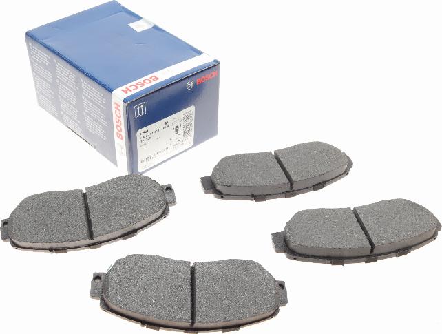 BOSCH 0 986 494 308 - Brake Pad Set, disc brake autospares.lv