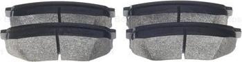 BOSCH 0 986 494 380 - Brake Pad Set, disc brake autospares.lv