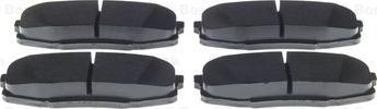 BOSCH 0 986 494 380 - Brake Pad Set, disc brake autospares.lv