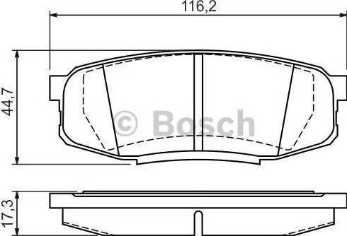 Alpha Brakes HKT-TY-039 - Brake Pad Set, disc brake autospares.lv